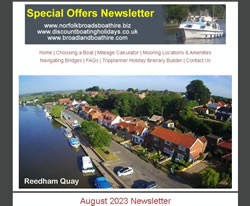 Febuary 2023 Newsletter screenshot